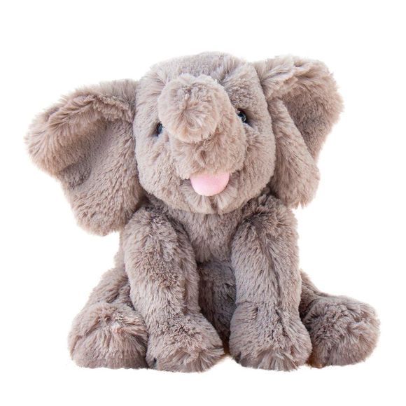 Cuddly Plush Elephant Toy - Soft Tan Companion - Picture 1 of 8